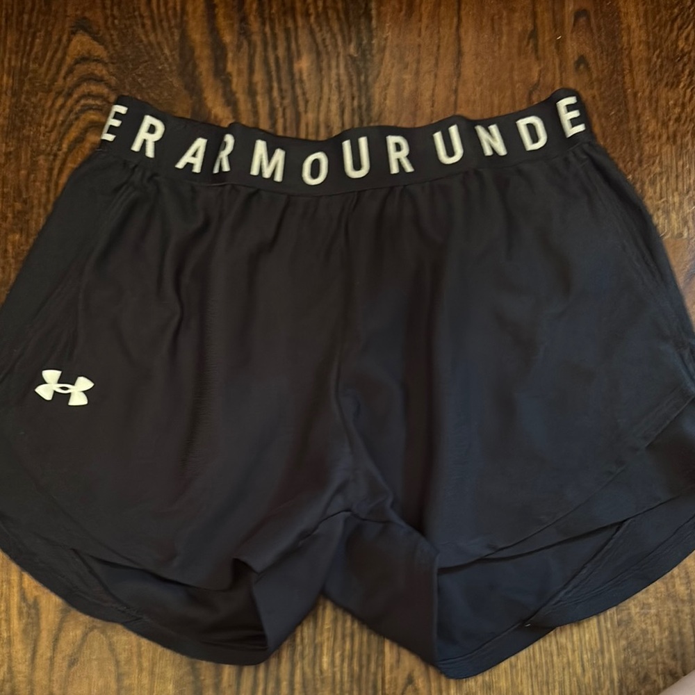 Under Armour Black Athletic Performance Shorts